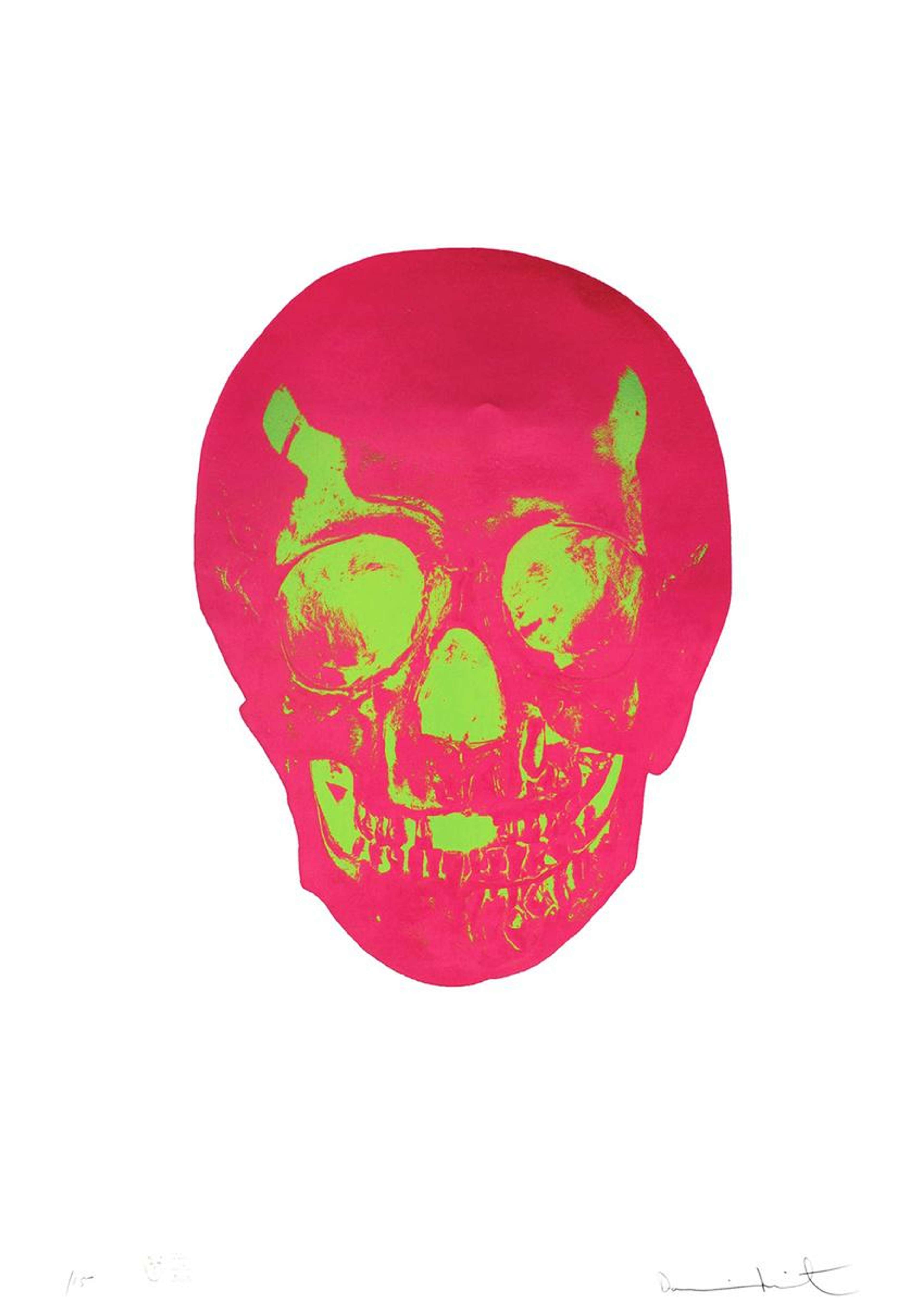 The Dead (Loganberry Pink, Lime Green) par Damien Hirst
