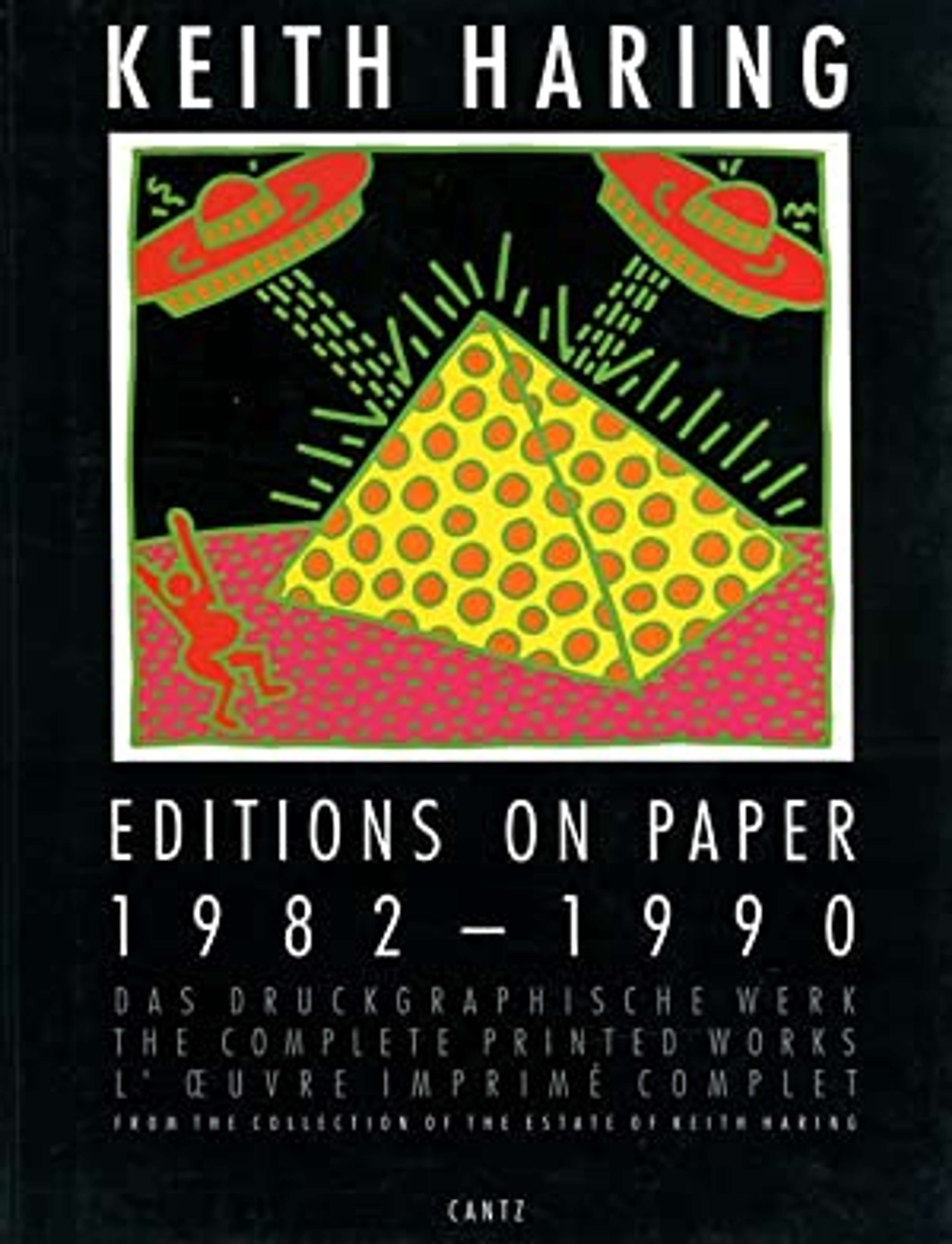 Keith Haring, Couverture de « Editions on Paper 1982-1990 », Werner Jehle - MyArtBroker