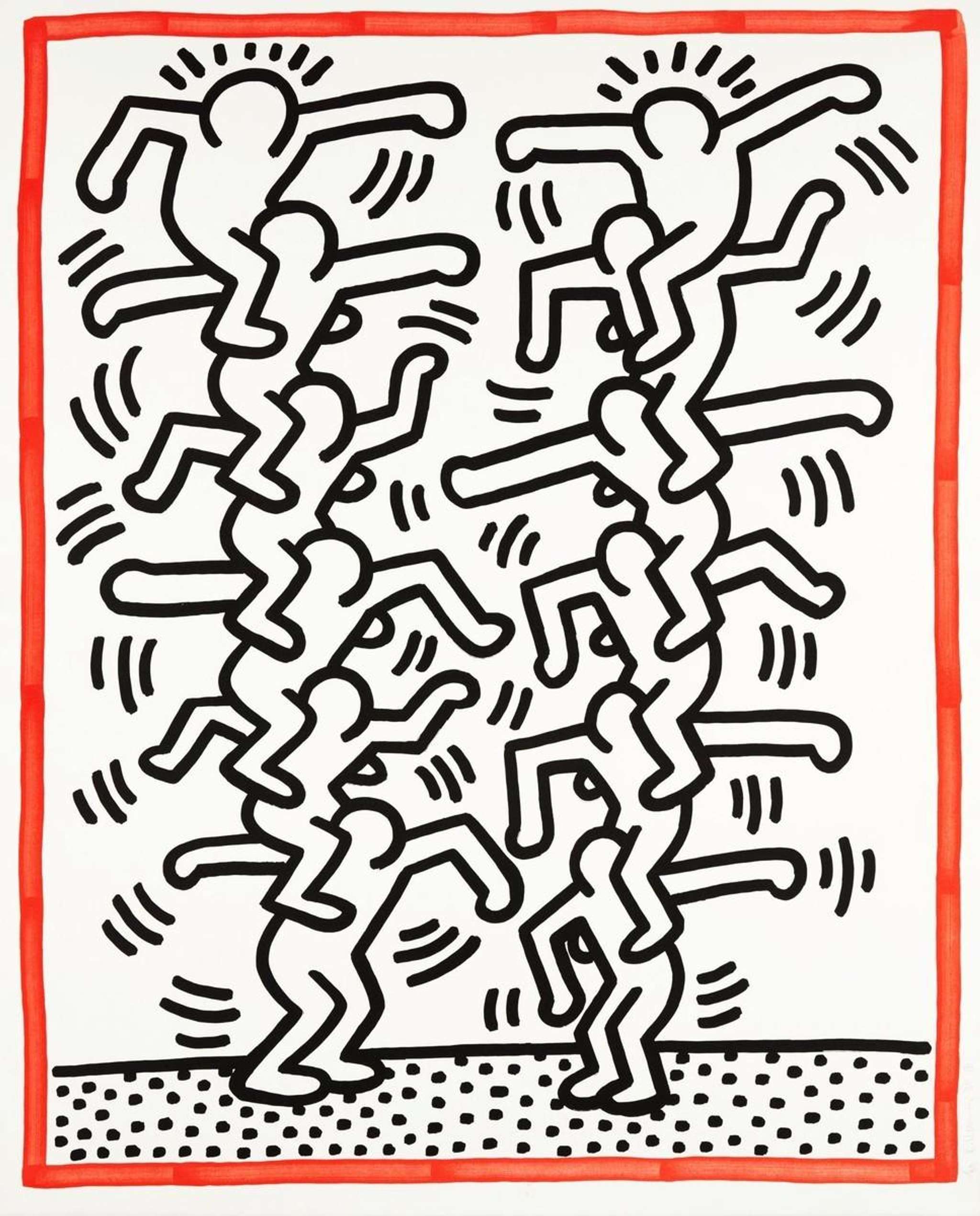 Keith Haring et le Mur de Berlin