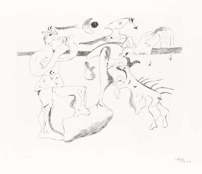 Daphnis Et Chloé - Signed Print by Joan Miro 1933 - MyArtBroker