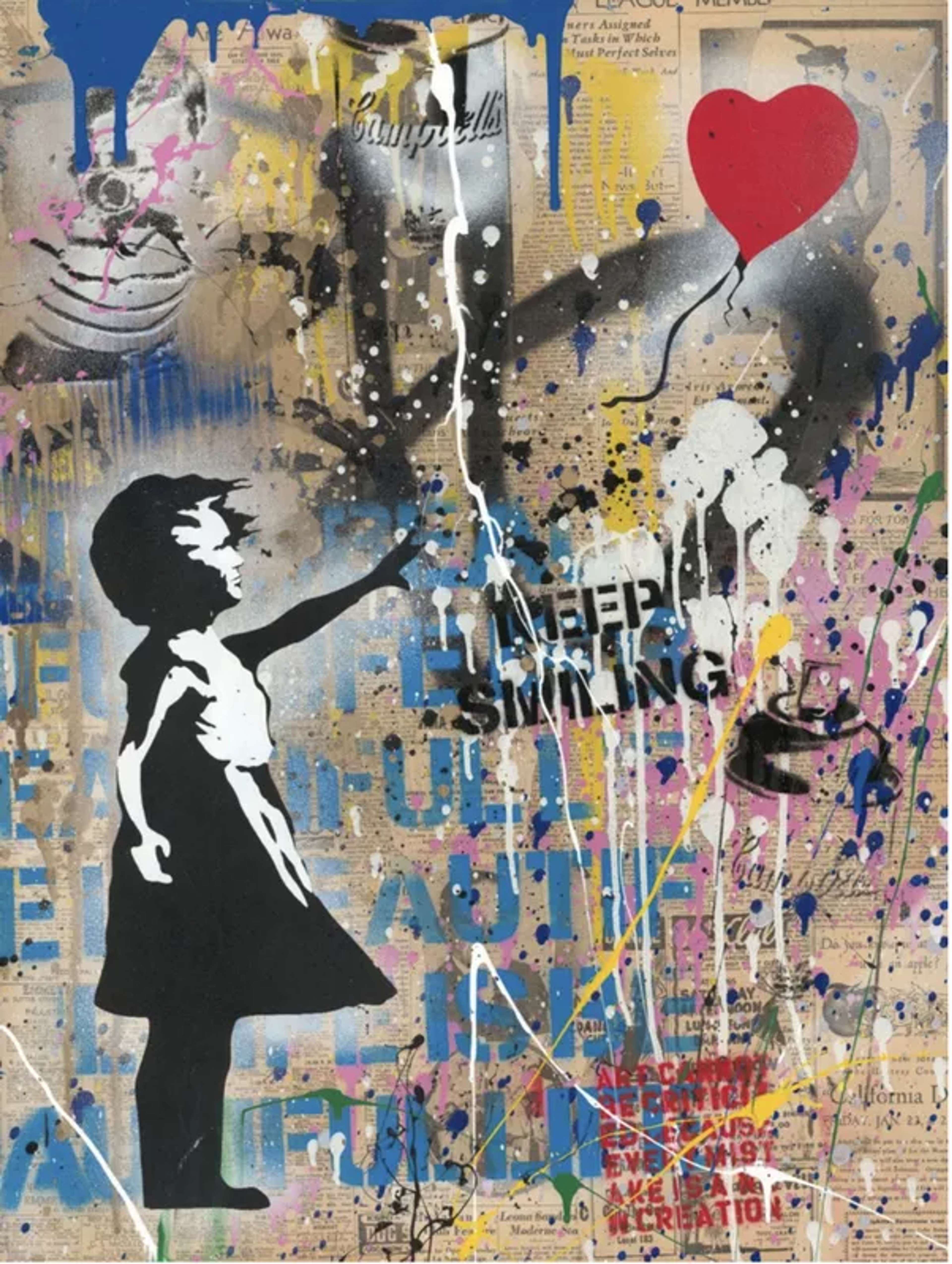 Balloon Girl © Mr Brainwash 2019