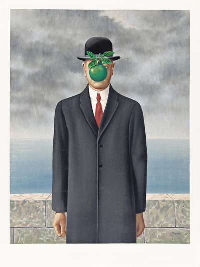 Le Fils De L'Homme - Unsigned Print by René Magritte 1973 - MyArtBroker