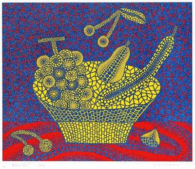 Fruit Basket 1 - Signed Print by Yayoi Kusama 1999 - MyArtBroker