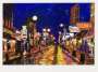 Bob Dylan: Memphis At Night - Signed Print