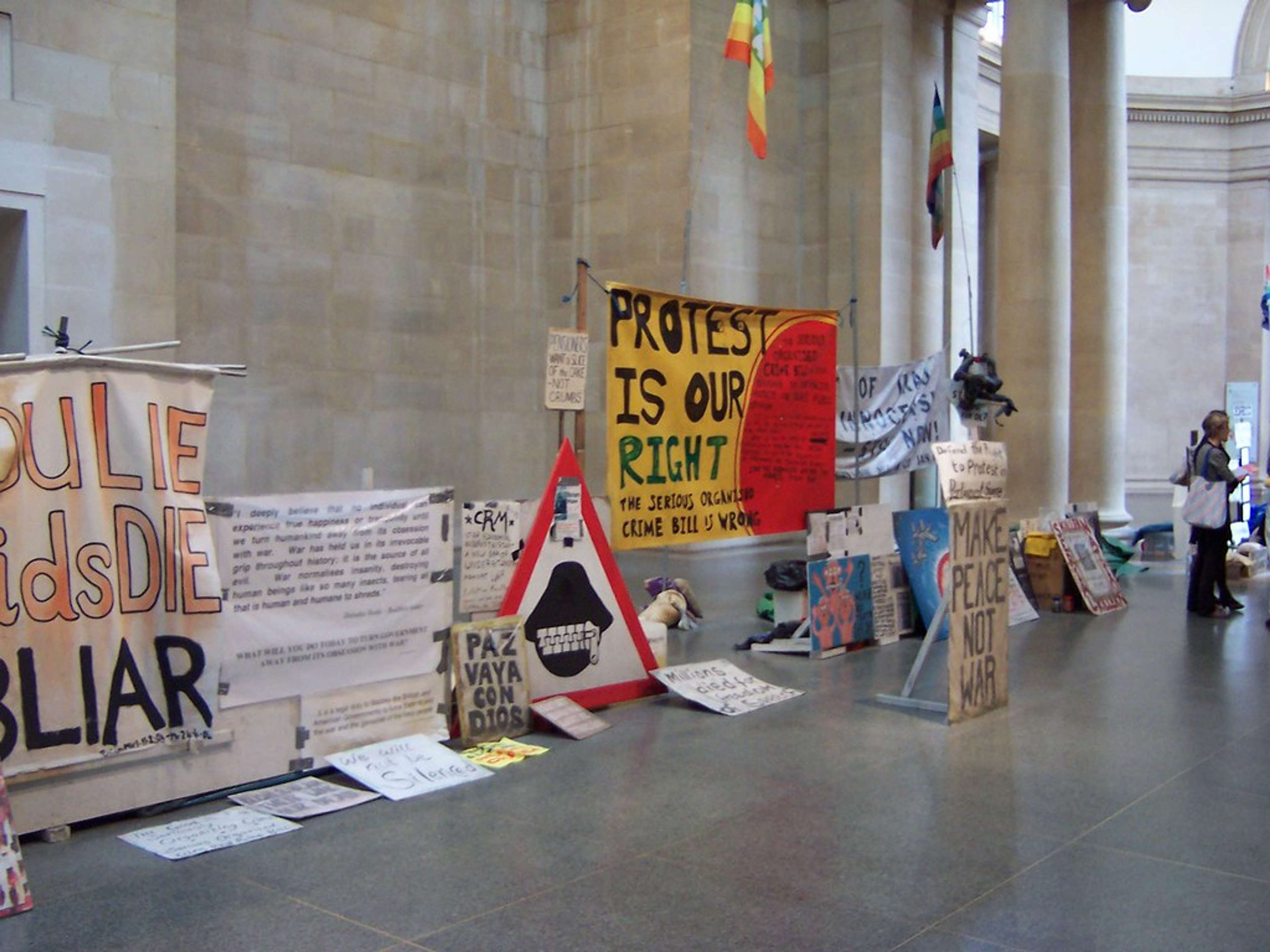 State Britain by Mark Wallinger at Tate Britain - MyArtBroker