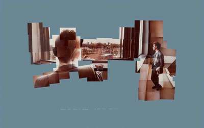 Raymond Foye Looking At Brooklyn - Signed Print by David Hockney 1982 - MyArtBroker