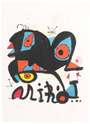 Joan Miro: Affiche Pour L'Exposition Miro (Louisiana) - Signed Print