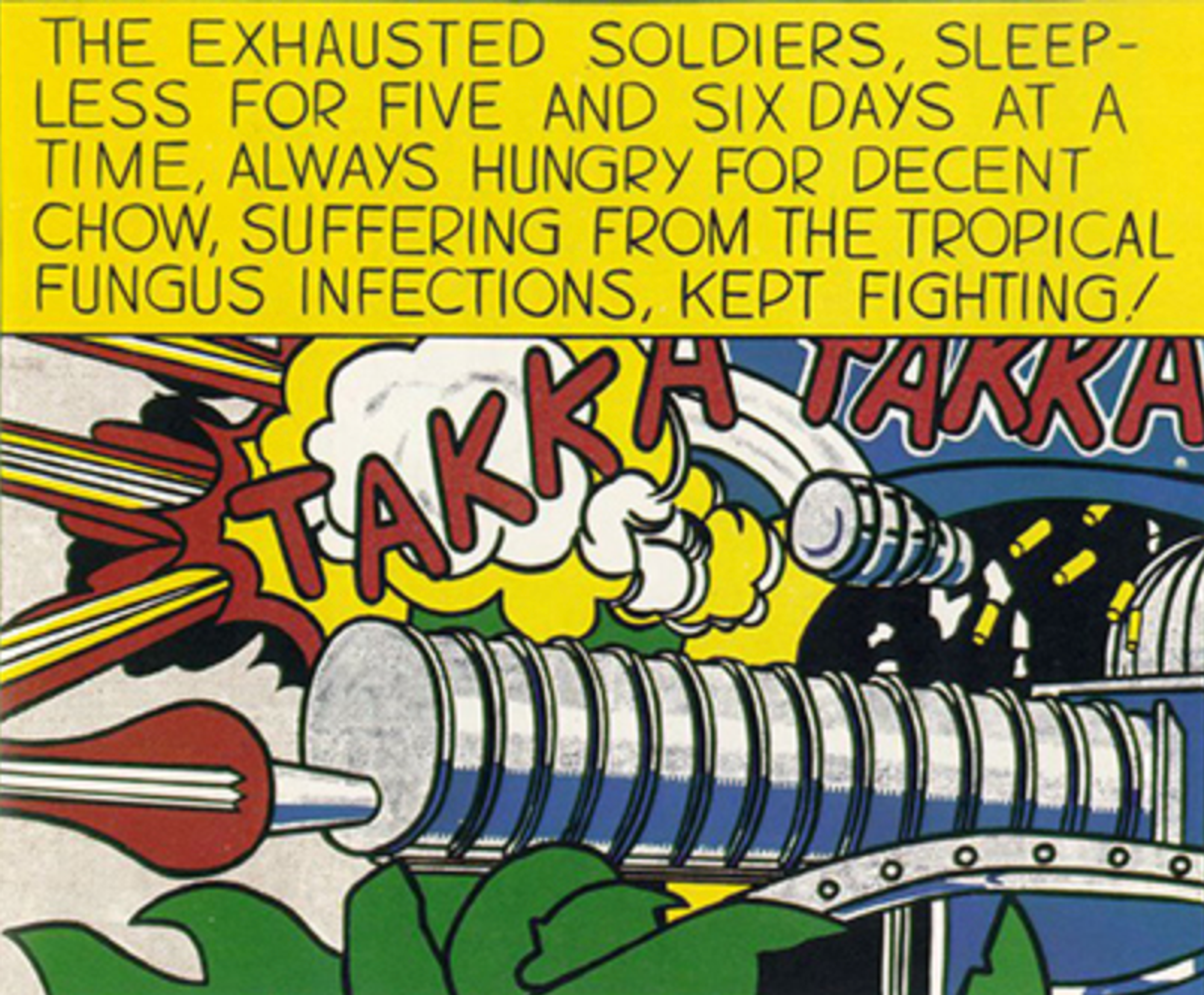 Takka Takka de Roy Lichtenstein