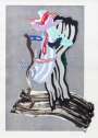 Roy Lichtenstein: Grandpa - Signed Mixed Media