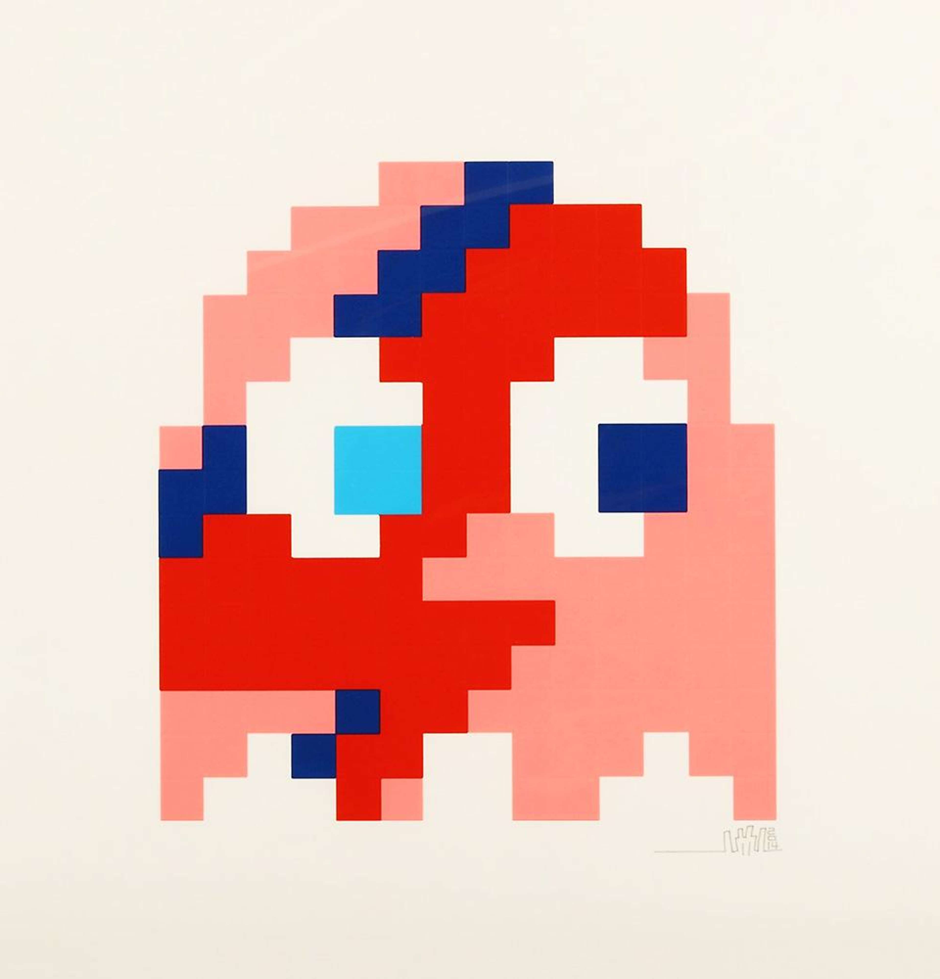 Aladdin Sane (pinky) par Invader