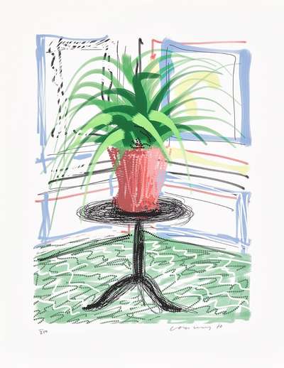 Untitled No. 468, from A Bigger Book: Art Edition C - Signed Print by David Hockney 2010 - MyArtBroker