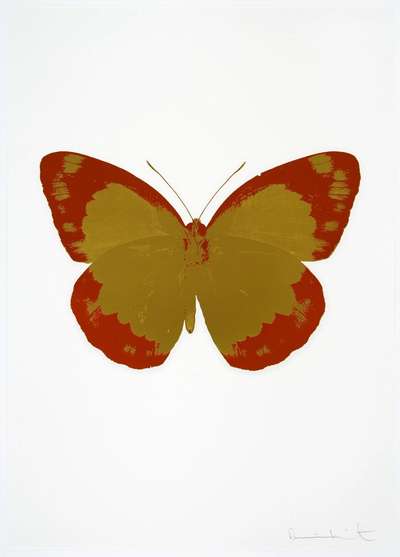 The Souls II (oriental gold, prairie copper, blind impression) - Signed Print by Damien Hirst 2010 - MyArtBroker