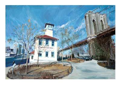 Little Factory For Ice Cream - Signed Print by Bob Dylan 2019 - MyArtBroker