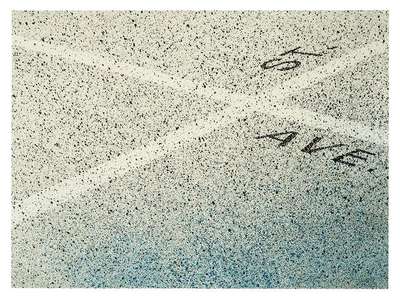 Street Meets Avenue - Signed Print by Ed Ruscha 2000 - MyArtBroker