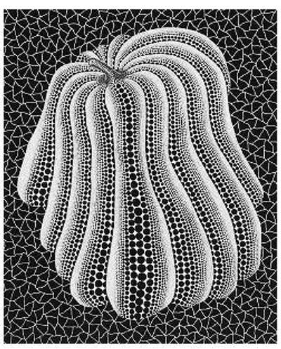 Thinking Pumpkin - Signed Print by Yayoi Kusama 1993 - MyArtBroker