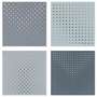 Bridget Riley: Nineteen Greys (complete set) - Signed Print