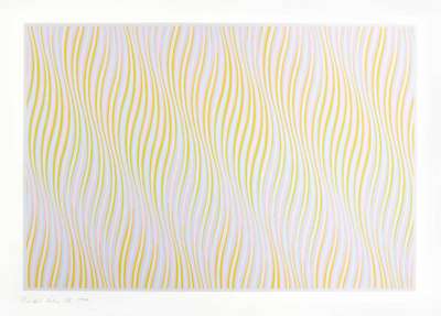 Untitled (bronze) - Signed Print by Bridget Riley 1978 - MyArtBroker