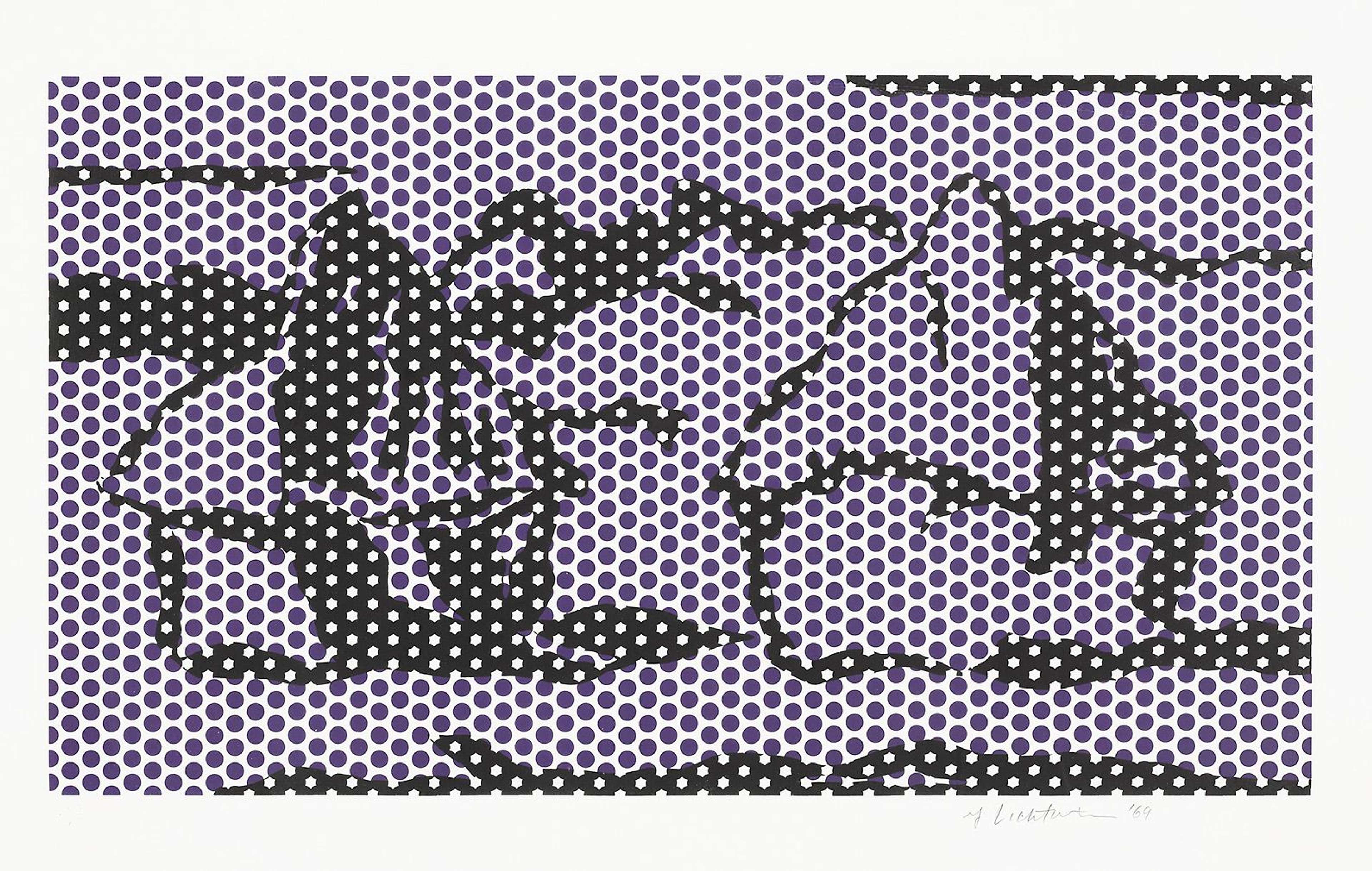 Haystack #3 - Signed Print by Roy Lichtenstein 1969 - MyArtBroker