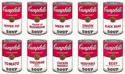 Campbell's Soup I (complete set) - Signed Print by Andy Warhol 1968 - MyArtBroker