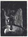 Georg Baselitz: Sitzender Mann - Signed Print