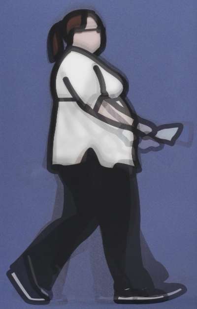 Nurse - Signed Print by Julian Opie 2014 - MyArtBroker