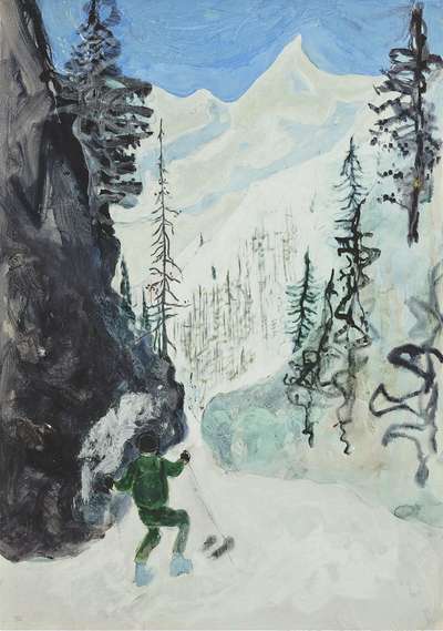Zermatt D1-1 - Signed Print by Peter Doig 2022 - MyArtBroker