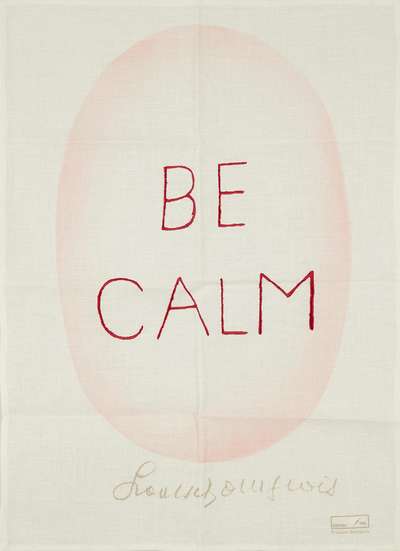Be Calm - Signed Print by Louise Bourgeois 2005 - MyArtBroker