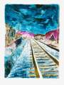 Bob Dylan: Train Tracks Blue (2020) - Signed Print