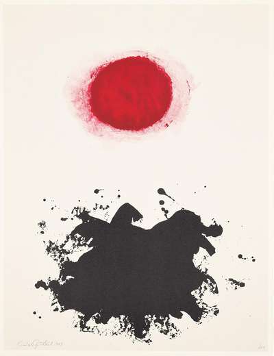 Untitled (Flight) - Signed Print by Adolph Gottlieb 1971 - MyArtBroker