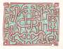 Keith Haring: Chocolate Buddha 5 - Signed Print