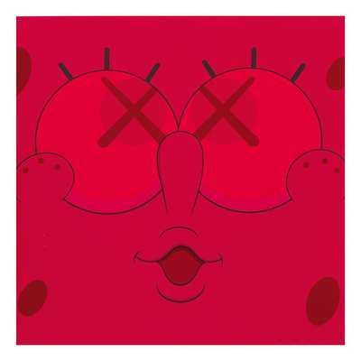 Kawsbob (red) - Signed Print by KAWS 2011 - MyArtBroker