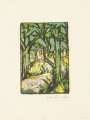 Otto Mueller: Waldlandschaft - Signed Print