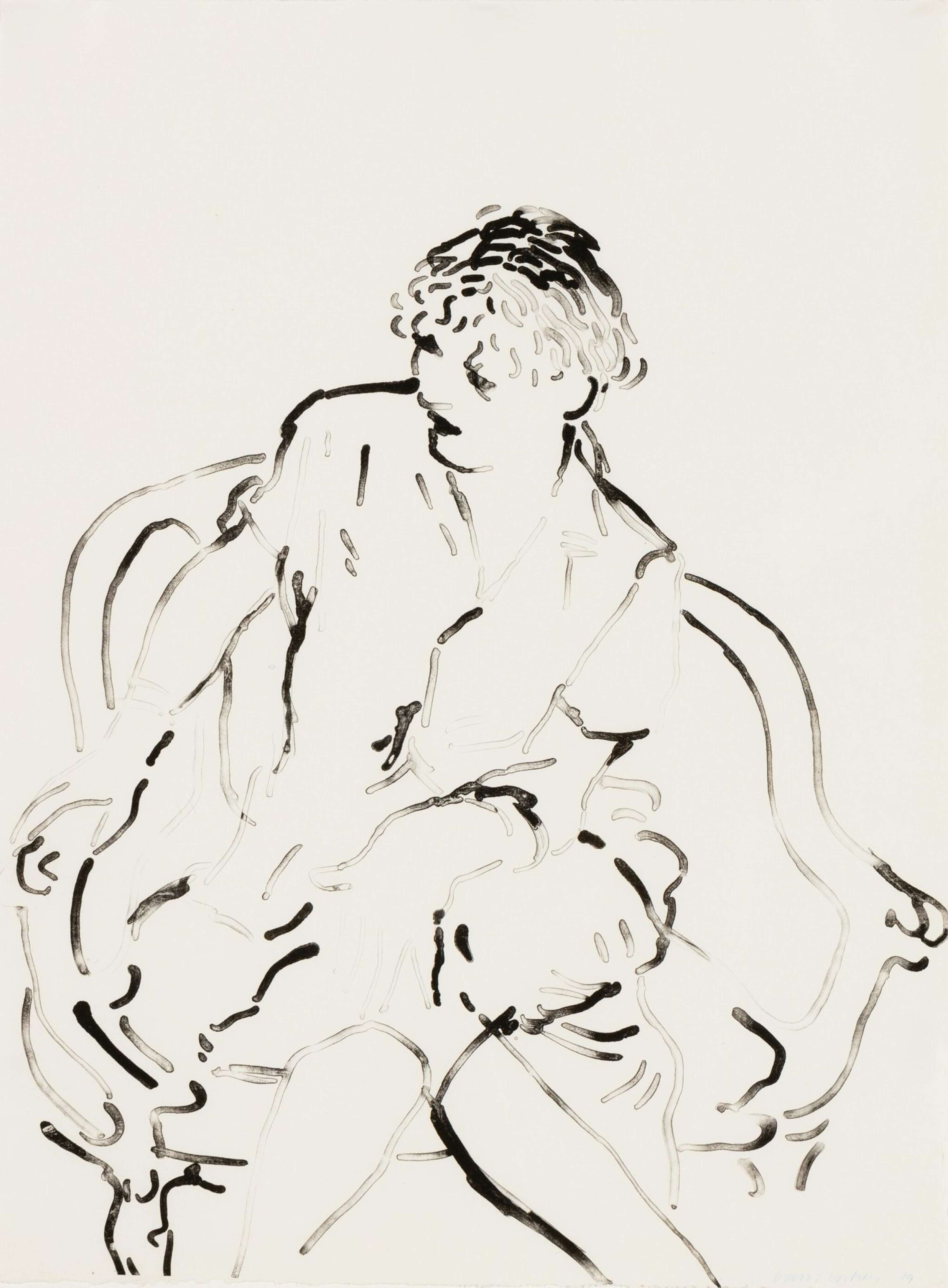 Celia Inquiring - Signed Print by David Hockney 1979 - MyArtBroker
