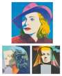 Andy Warhol: Ingrid Bergman (complete set) - Signed Print