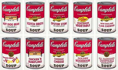 Campbell's Soup II (complete set) - Signed Print by Andy Warhol 1969 - MyArtBroker