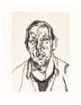 Lucian Freud: David Dawson - Signed Print