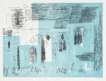 Lewknor, Oxfordshire: Textured Walls, Traceried Windows - Signed Print