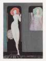 Leonor Fini: Vesper Express - Signed Print