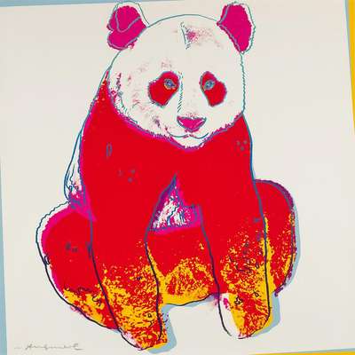 Giant Panda (F. & S. II.295) - Signed Print by Andy Warhol 1983 - MyArtBroker