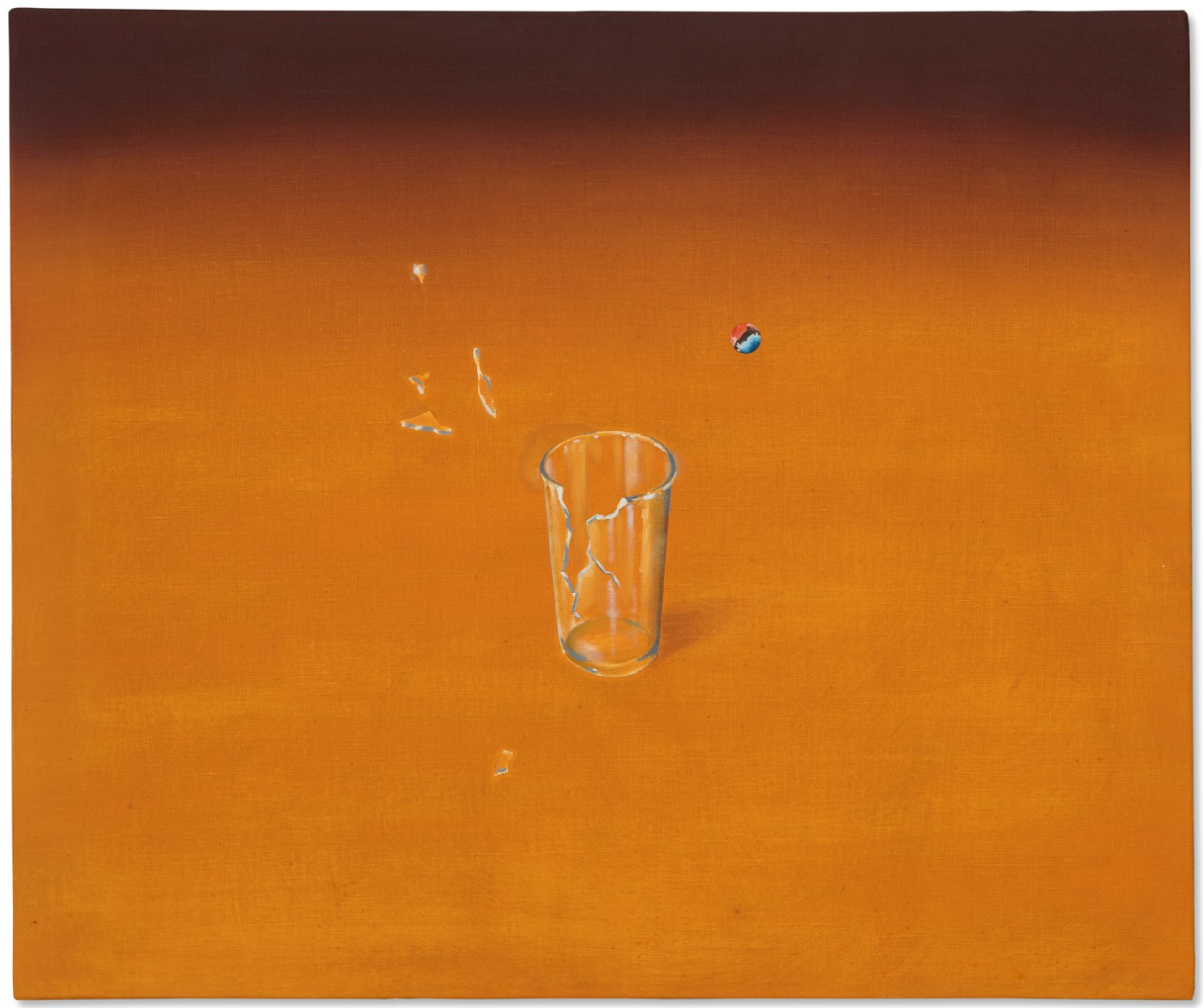 Marbre brise verre (Marble Shatters Drinking Glass) par Ed Ruscha - Christie's