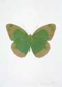 Damien Hirst: The Souls II (leaf green, cool gold, blind impression) - Signed Print