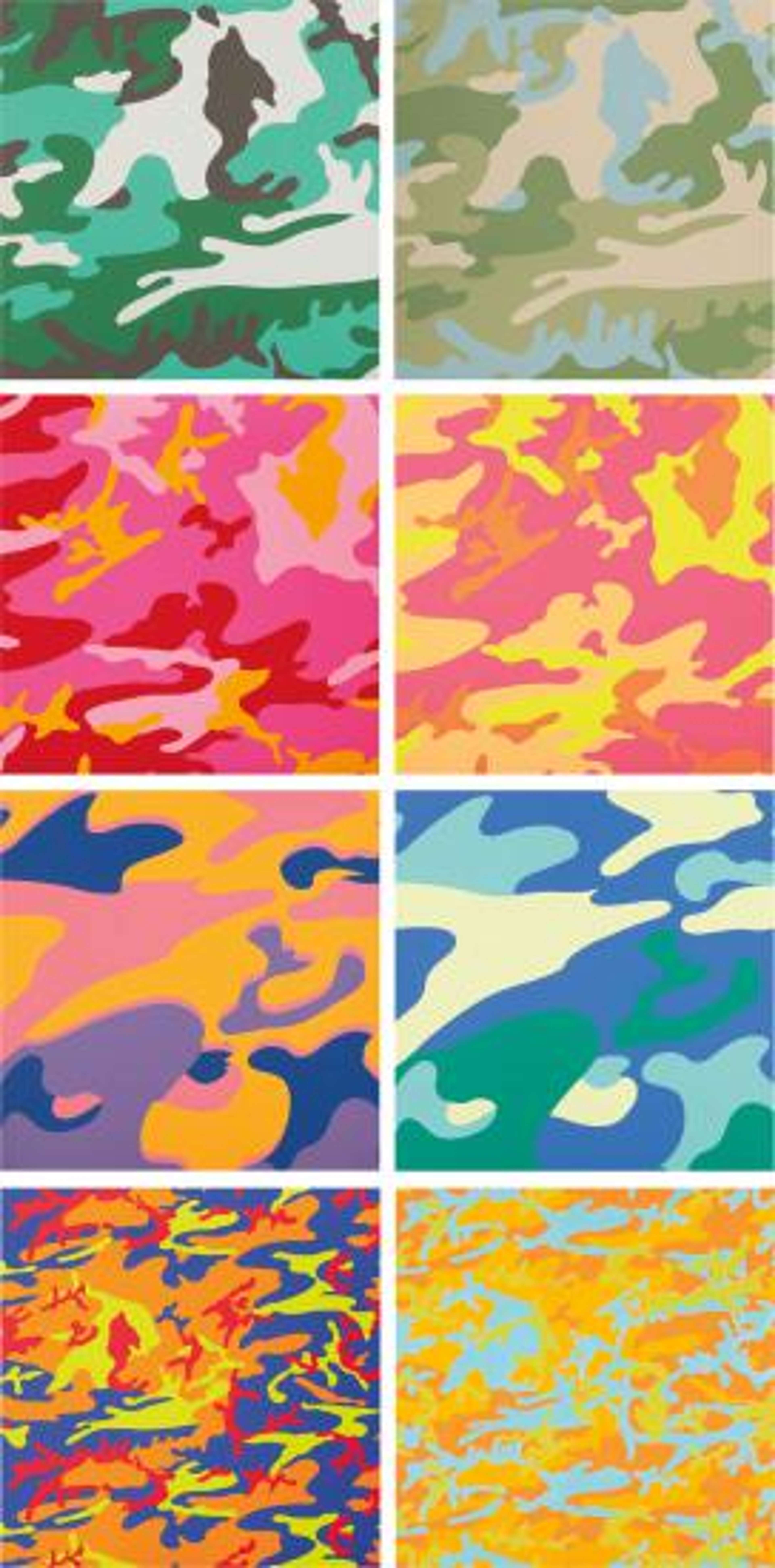 Camouflage (complete set) - Signed Print by Andy Warhol 1987 - MyArtBroker