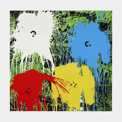 Flowarh$ II - Signed Print by Mr Brainwash 2021 - MyArtBroker