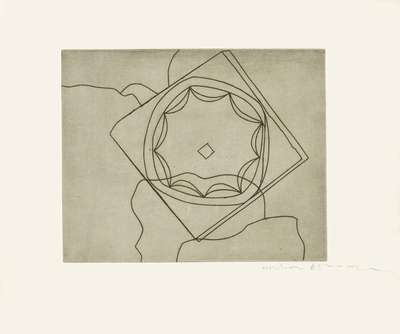 Olympic Fragment - Signed Print by Ben Nicholson 1965 - MyArtBroker
