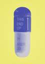 Damien Hirst: The Cure (neon yellow, french lilac, amethyst) - Signed Print