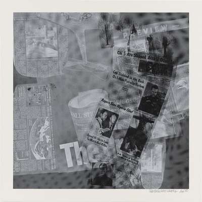 Surface VII - Signed Print by Robert Rauschenberg 1970 - MyArtBroker