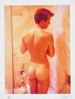 Peter Showering In Paris - Signed Print