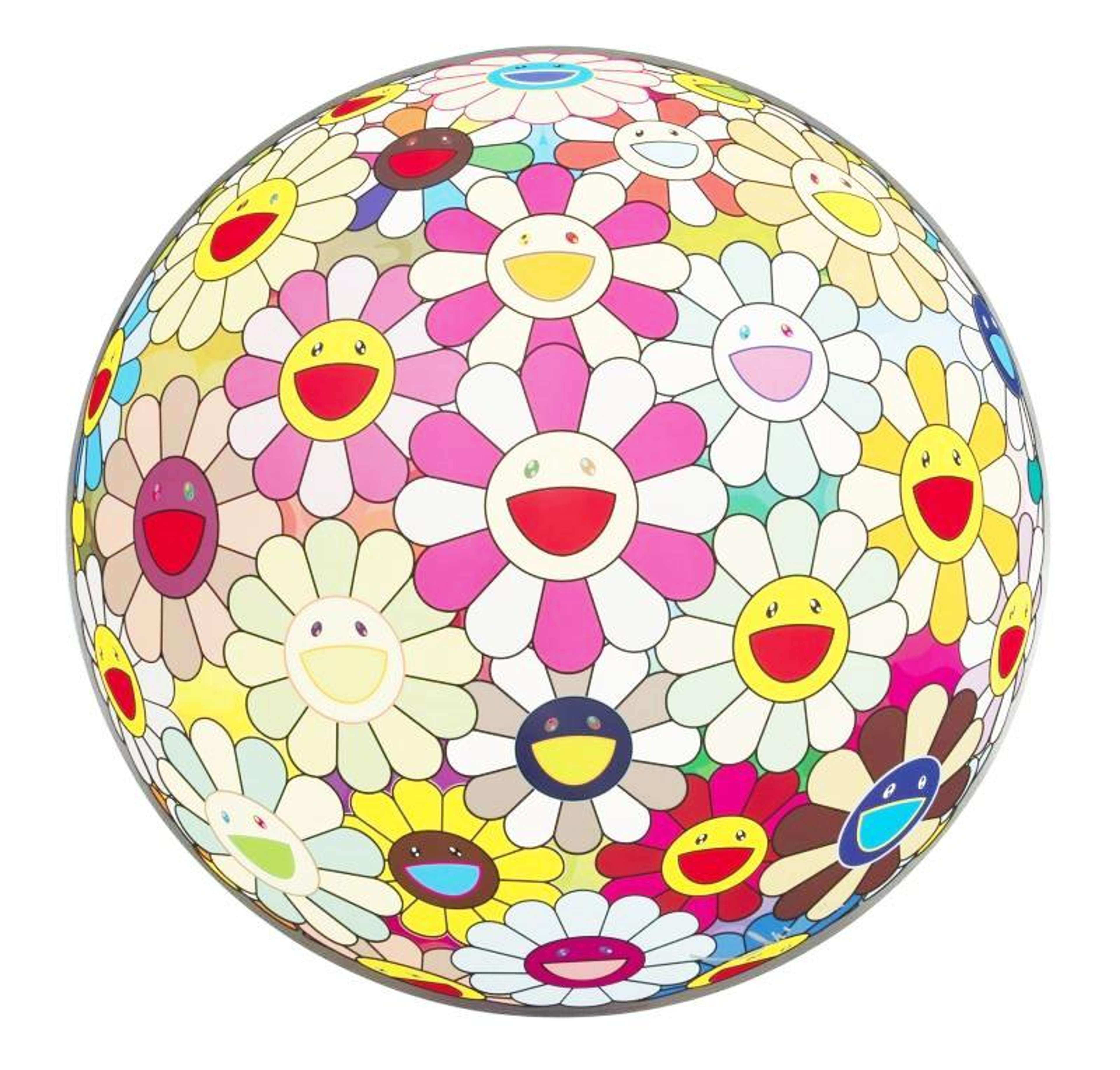 Flower Ball: Margaret (3D) par Takashi Murakami