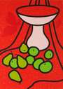 Patrick Caulfield: Fruit And Bowl - Signed Print