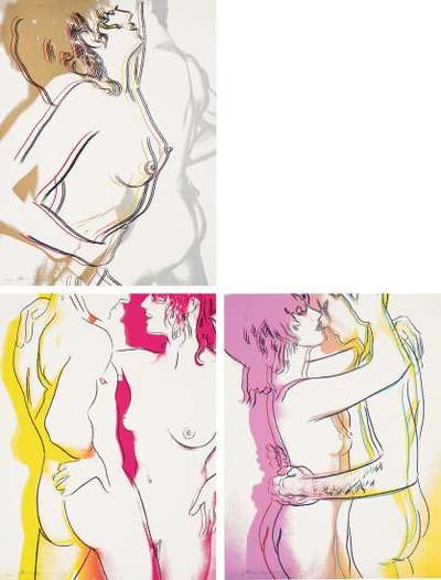 Love (F. & S. II.310-312) (complete set) - Signed Print by Andy Warhol 1983 - MyArtBroker